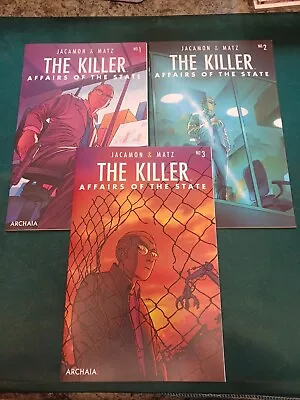 Buy KILLER AFFAIRS OF STATE #1 2 3 - BOOM! STUDIOS 2022 Comic 3 ISSUE LOT Archaia • 11.95£