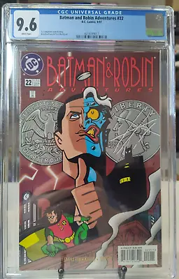 Buy Batman And Robin Adventures #22 CGC 9.6 Marvel 1997 Comic Book • 63.95£