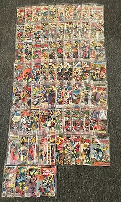 Buy Marvel Avengers Earths Mightiest Heroes #127-227 & Extras Comic Book Lot Of 74 • 696.25£