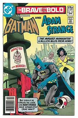 Buy Brave And The Bold #161 : F/VF :  A Tale Of Two Heroes : Batman, Adam Strange • 1.95£