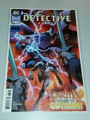 Buy Detective Comics #984 Dc Universe Batman Sep 2018 Nm+ (9.6 Or Better) • 4.99£