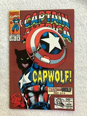 Buy Captain America #405 (Late Aug 1992, Marvel) VF 8.0 • 8.68£