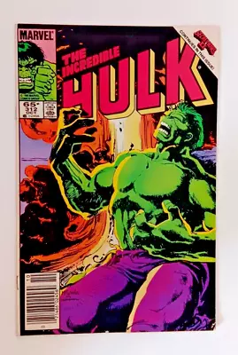 Buy Incredible Hulk #312 Newsstand KEY 1st Appearance Brian Banner 1985 VF/NM • 6.32£