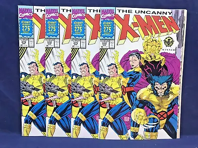 Buy 1991 Marvel Uncanny X-men 275 Newsstand Old Store Stock Lot Of 4 • 12.61£