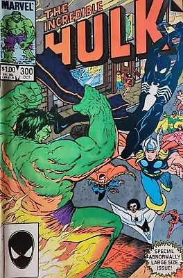 Buy Incredible Hulk #300 (Marvel 1984) Spider-man Thor Doctor Strange • 11.24£