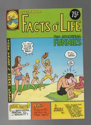 Buy FACTS O' LIFE SEX ED FUNNIES #1 UNDERGROUND COMIX 1972 R. Crumb LORA FOUNTAIN VF • 6.38£