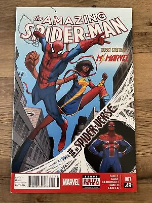 Buy The Amazing Spider-Man #7 - Edge Of Spider-Verse - Dec 2014 - Marvel Comics • 14.99£