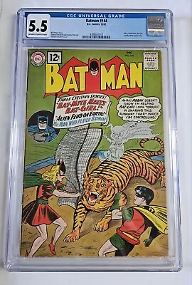 Buy Batman #144: Vol.1, CGC 5.5, Key Issue! DC Comics (1961) • 139.95£