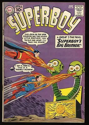 Buy Superboy #89 VG+ 4.5 1st Appearance Mon-El! Swan/Kaye Cover! DC Comics 1961 • 70.16£