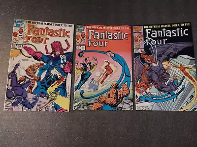 Buy The Official Marvel Index To The Fantastic Four: Issues 8,9 And 10. N/M • 4.99£