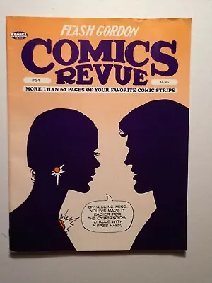 Buy COMICS REVUE #54 ~ 1990 MAGAZINE ~ FLASH GORDON ~ BATMAN ~ THE PHANTOM Fair Cond • 3.17£