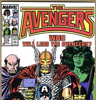 Buy The AVENGERS #279 With Thor & Captain America From May 1987 In VF Con. NS • 6.39£