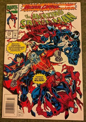 Buy Amazing Spider-Man #378 & #379 - Comic Book - Original 1st Printing - 1993 • 9.59£