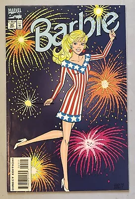Buy Barbie #45 Marvel Comics Low Print Run American Pride 4th Of July Cover • 7.96£