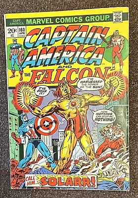 Buy Captain America + Falcon #160 Fine + 1973 • 7.90£