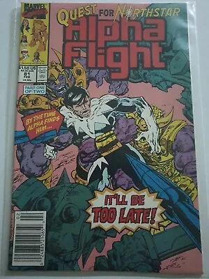 Buy Alpha Flight #81 Marvel Comics Feb 1990 NM Condition + Bagged Acts Of Vengeance  • 1.99£