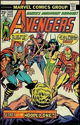 Buy Avengers (1963 Series) #133 VG+ Condition • Marvel Comics • March 1975 • 5.59£