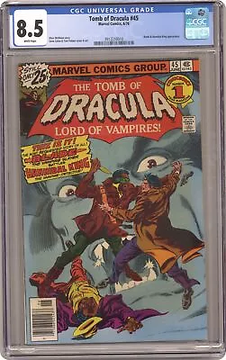 Buy Tomb Of Dracula #45 CGC 8.5 1976 3912210010 • 114.81£