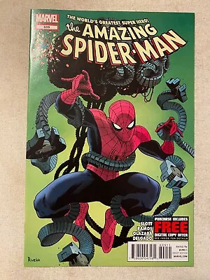 Buy Amazing Spider-man #699 Nm 9.4 Paolo Rivera Cover Art Superior Spider-man • 8£