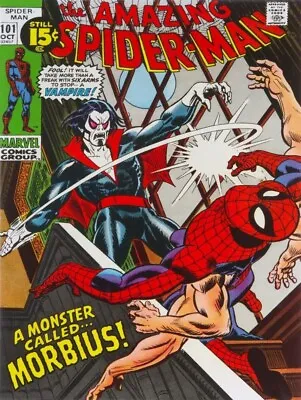 Buy Amazing Spider-Man #101 NEW METAL SIGN: Morbius The Living Vampire • 15.89£