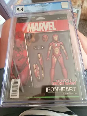 Buy CGC 9.4 Invincible Iron Man #1 Action Figure Variant Cover  • 41£
