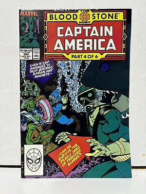 Buy Captain America 360 Marvel Comic 1st Crossbones Bloodstone 4 Gruenwald 1989 • 8.69£