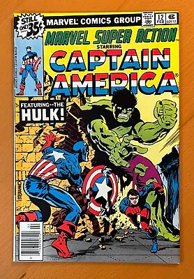 Buy Marvel Super Action #12 Starring Captain America (Marvel 1979) FN+ Comic • 14.50£