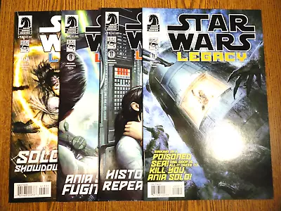 Buy Star Wars Legacy Vol 2 #9,11,12,13 Lot Of 4 Solo Jedi Set 1st Print Dark Horse • 25.22£