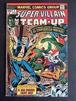 Buy Super-Villain Team-Up #2 - Dr. Doom Sub-Mariner Marvel 1975 Comics • 6.28£