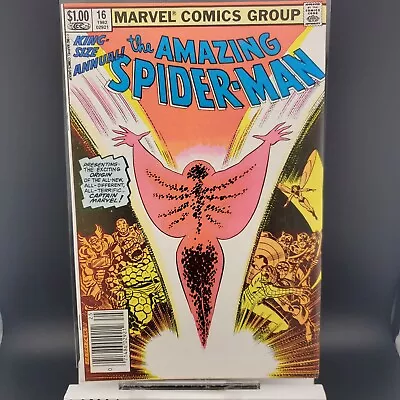 Buy 🕸 Amazing Spider-Man Annual #16 🔑 1st New Captain Marvel Monica Rambeau 🕸 • 87.38£