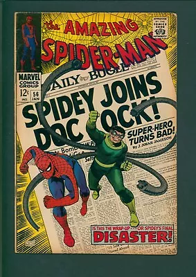 Buy Amazing Spider-Man #56 1968 Mid Grade! • 59.30£