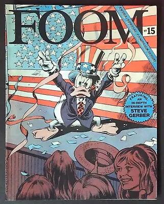 Buy FOOM #15 (1977) - 1st Preview Captain Britain & Ms. Marvel NM (9.4) - Back Issue • 59.99£