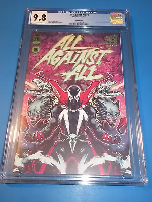 Buy All Against All #1 2nd Print Spawn Month Variant CGC 9.8 NM/M Gorgeous • 30.83£