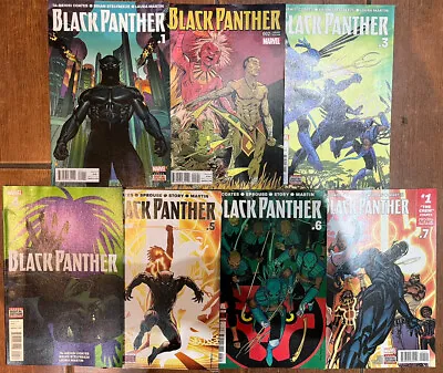 Buy MARVEL COMICS BLACK PANTHER #1 - 7 Vol.6 2016 FULL COMPLETE RUN NM • 19.99£