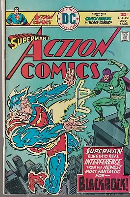 Buy Dc Action Comics #458 (1976) Featuring Superman 1st Print F • 3.95£