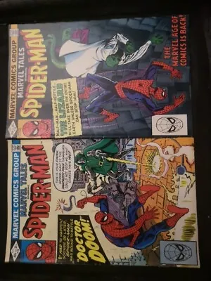 Buy Marvel Tales 142 & 143 Spiderman Dr Doom Lizard Reprints  Bargain Multipack  • 6£
