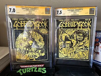Buy Gobbledygook #1 7.0 & #2 7.5 CGC SS Signed By Eastman Unicorn COUNTERFEITS!!! • 6,306.91£