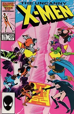 Buy Uncanny X-Men #208 1986 NM • 7.89£