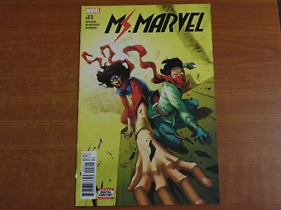 Buy Marvel Comics:  MS. MARVEL #23  December 2017 Kamala Khan. Northeast Corridor P1 • 3.99£