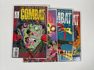 Buy Strange Combat Tales Issues 1 2 3 4 (‘93-‘94) Complete Run - Epic Comics • 7.74£