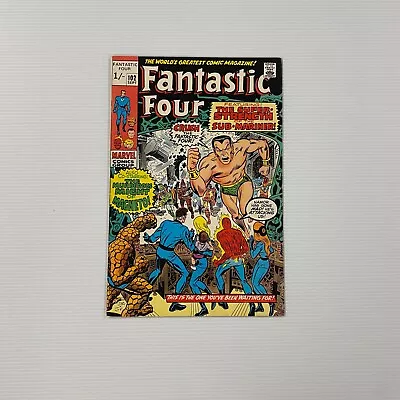 Buy Fantastic Four #102 1970 VF- Pence Copy • 35£