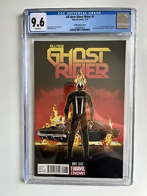 Buy All-New Ghost Rider #1 CGC 9.6💥• 1:25 Smith Variant • 1st Robbie Reyes! 2014 • 799.65£