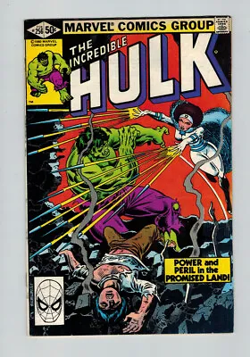 Buy Incredible Hulk (1962) # 256 (5.0-VGF) (1876363) 1st Sabra 1980 • 22.50£