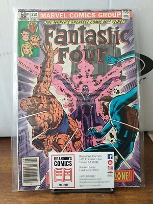Buy Fantastic Four # 231 Nightmare In The Negative Zone 1st Appearance Of Stygorr • 6.91£