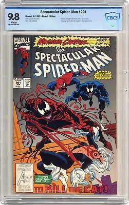 Buy Spectacular Spider-Man Peter Parker #201 CBCS 9.8 1993 19-2FA1EA8-005 • 36.27£