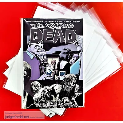 Buy Comic Bags And Boards Size17 For Silver Age And TPBs Eg The Walking Dead X 25 Ne • 19.99£
