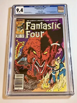 Buy 1985 Fantastic Four #277 Franklin Richards Vs Mephisto Rare Newsstand Cgc 9.4 Wp • 47.49£
