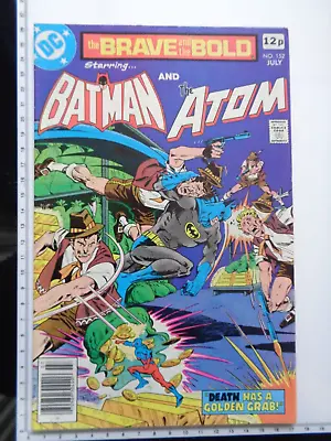 Buy Dc The Brave And The Bold. Batman + The Atom  #152  July. 1979  Jim Aparo Art • 4.75£