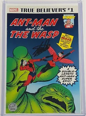 Buy Ant-Man And The Wasp #1 Tales To Astonish #27 & #44 RP Autograph Signed Stan Lee • 241.28£