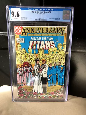 Buy 🔑💎🔥 Tales Of The Teen Titans #50 CGC 9.6 George Perez Wedding! 🔥🔑💎 • 35.94£
